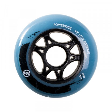 Special Deals - Powerslide Phuzion Wheels 80mm/85A - Niebieskie (1 szt.) Inline Skate Wheels - Photo 1
