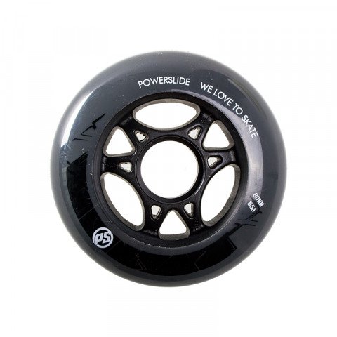 Special Deals - Powerslide Phuzion Wheels 80mm/85A - Szare (1 szt.) Inline Skate Wheels - Photo 1