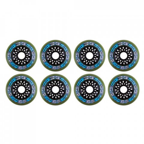 Wheels - Mushroom Blading Pants 90mm/90a (8 pcs.) Inline Skate Wheels - Photo 1