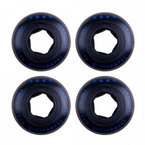 Wheels - Them Made In Usa 47mm/100a (4 pcs.) Inline Skate Wheels - Photo 1