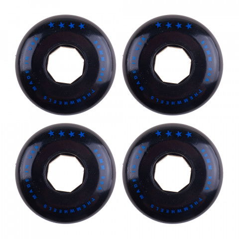 Wheels - Them Made In Usa 55mm/90a (4 pcs.) Inline Skate Wheels - Photo 1