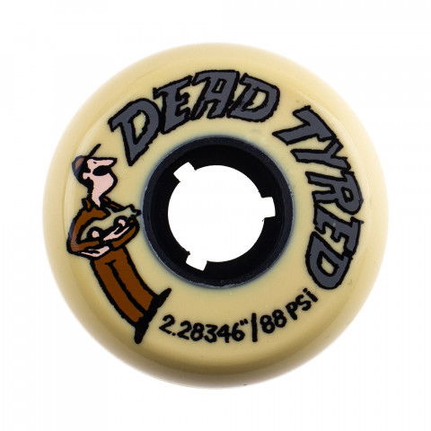 Dead Tyred 58mm/88a - Cream (4 pcs.) Inline Skate Wheels