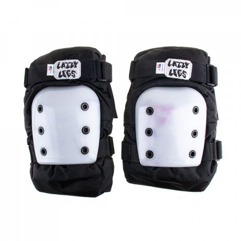Pads - Lazy Legs Knee Pads - Black/White Protection Gear - Photo 1
