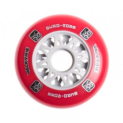 Special Deals - Gyro - Valkyrie 90mm/85a (1 pcs.) - Red Inline Skate Wheels - Photo 1
