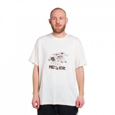 T-shirts - Mesmer Spiral-Roller TS - Beige T-shirt - Photo 1