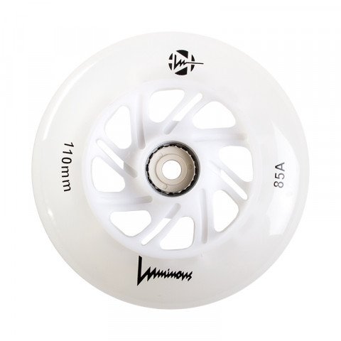 Wheels - Luminous - LED 110mm/85a - White (1 pcs.) Inline Skate Wheels - Photo 1
