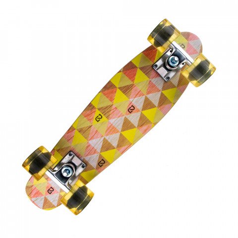 Special Deals - Playlife Woody - Yellow/Green/Pink/Grey Shortboard - Photo 1