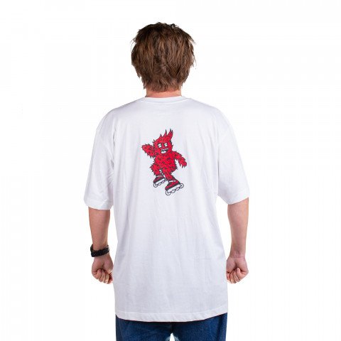 T-shirts - Wheeladdict X Timrobot Hairy TS - White T-shirt - Photo 1