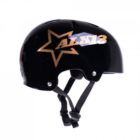 Helmets - Alk13 Krypton - Black/Gold Helmet - Photo 1