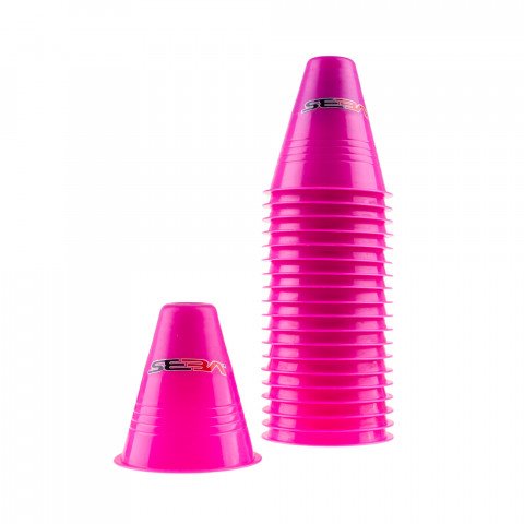 Slalom cones - Seba Slalom Cones Dual Density - Pink (20 pcs.) - Photo 1