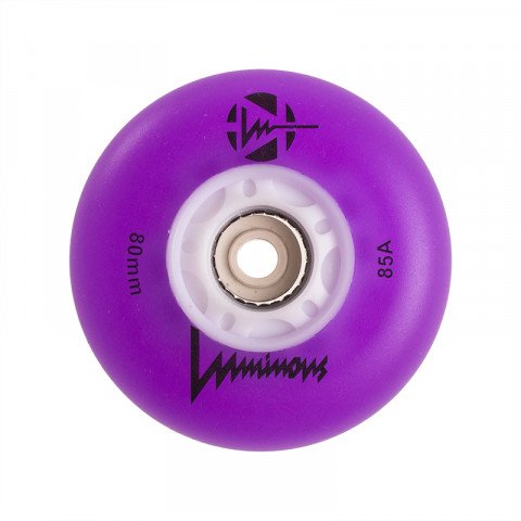 Wheels - Luminous - LED 80mm/85a - Violet Inline Skate Wheels - Photo 1