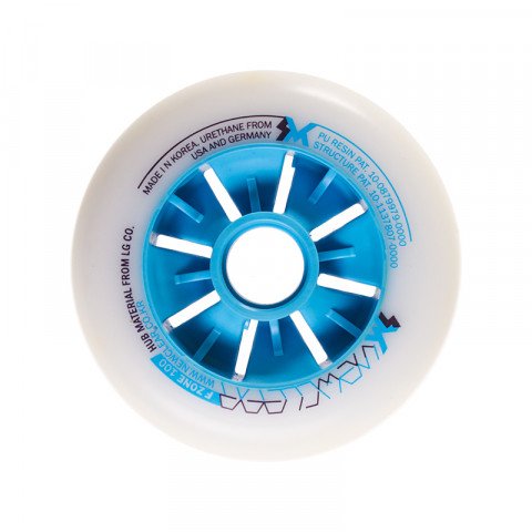 Special Deals - Newclear - F Zone 100mm/84a - Blue (1 pcs.) Inline Skate Wheels - Photo 1
