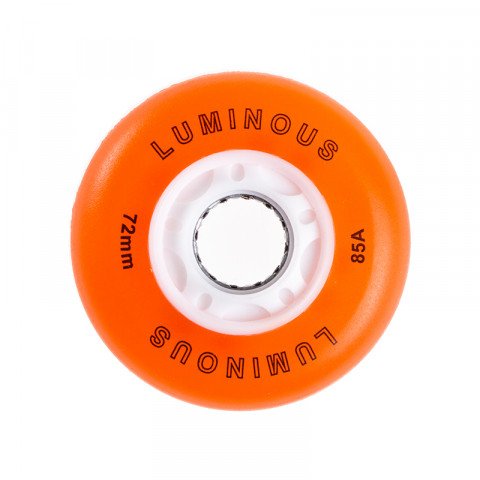 Special Deals - Seba - Luminous 72mm/85a - Orange (1 pcs.) Inline Skate Wheels - Photo 1