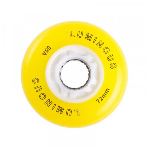 Special Deals - Seba - Luminous 72mm/85 - Yellow (1 pcs.) Inline Skate Wheels - Photo 1