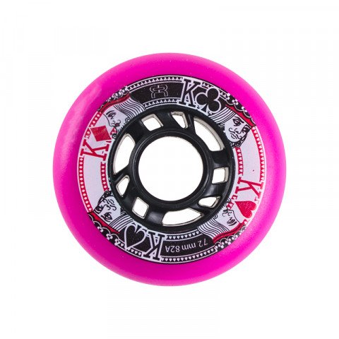 Special Deals - FR - Street Kings 72mm/85a - Pink(1 pcs.) Inline Skate Wheels - Photo 1