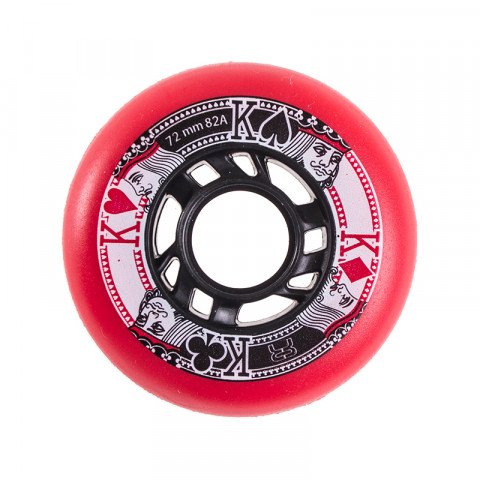 Special Deals - FR - Street Kings 72mm/85a - Red (1 pcs.) Inline Skate Wheels - Photo 1