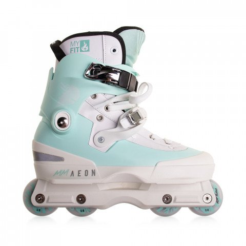Skates - Usd Aeon 60 Mery Munoz - White/Mint Inline Skates - Photo 1