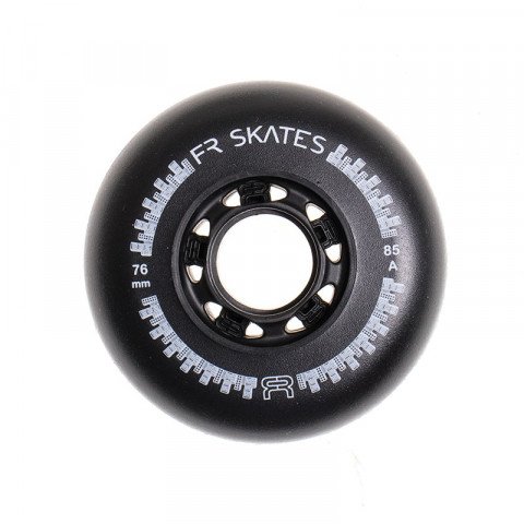 Special Deals - FR Downtown 76mm/85a - Black Inline Skate Wheels - Photo 1