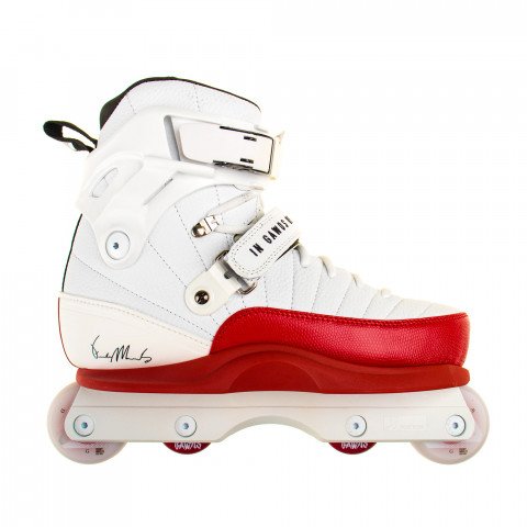 Gawds Franky Morales III - White/Red Inline Skates