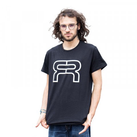 T-shirts - FR - Classic Logo T-shirt - Black T-shirt - Photo 1