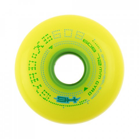 Special Deals - Gyro - XG 72mm/86a - Yellow (1 pcs.) Inline Skate Wheels - Photo 1
