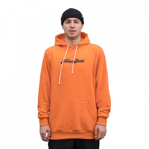 Sweatshirts/Hoodies - Hedonskate Groovy Hoodie - Orange - Photo 1