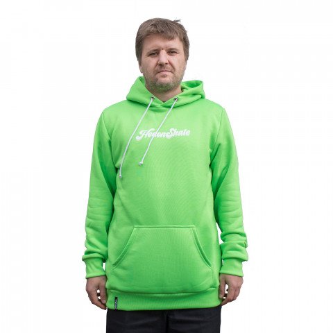 Sweatshirts/Hoodies - Hedonskate Groovy Hoodie - Neon Green - Photo 1