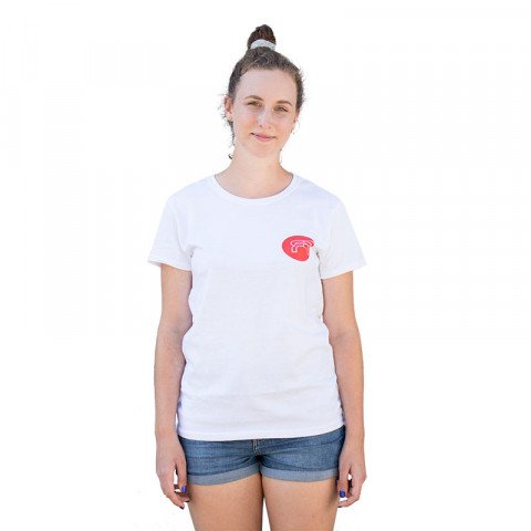 T-shirts - FR - Skate Draw Women T-shirt - White T-shirt - Photo 1