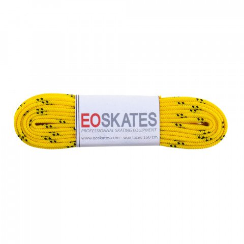 Laces - EO Skates Waxed Laces 160cm - Yellow Laces - Photo 1