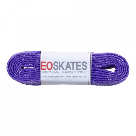 Laces - EO Skates Waxed Laces 160cm - Violet Laces - Photo 1