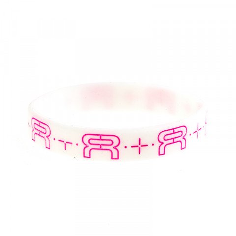 Wristbands - FR Wristband 180mm - Biała Glow/Różowa - Photo 1