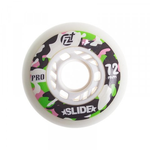 Special Deals - Freezy - Slide 72mm/90a - White Inline Skate Wheels - Photo 1
