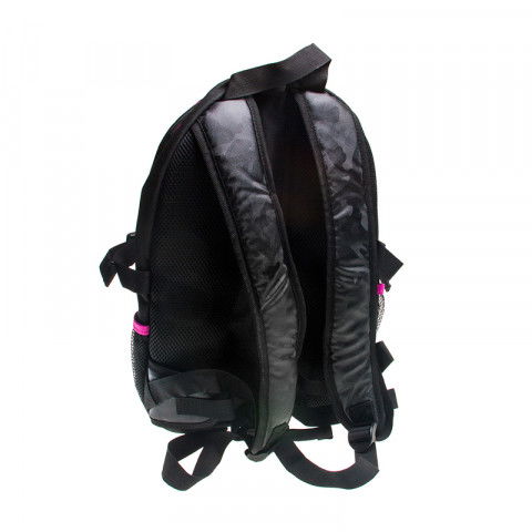 Black and white deals pink backpack
