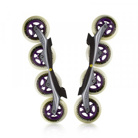 Special Deals - Powerslide - X 12.0'' 195mm - Ready To Roll - Violet Inline Skate Frames - Photo 1