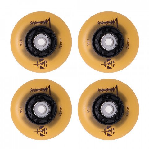 Wheels - Luminous LED 76mm/85a - Sunray Gow (4 pcs.) Inline Skate Wheels - Photo 1