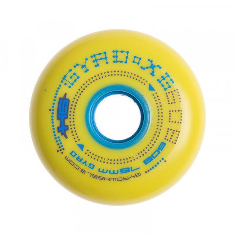 Special Deals - Gyro - XG 76mm/85a - Yellow/Blue Inline Skate Wheels - Photo 1
