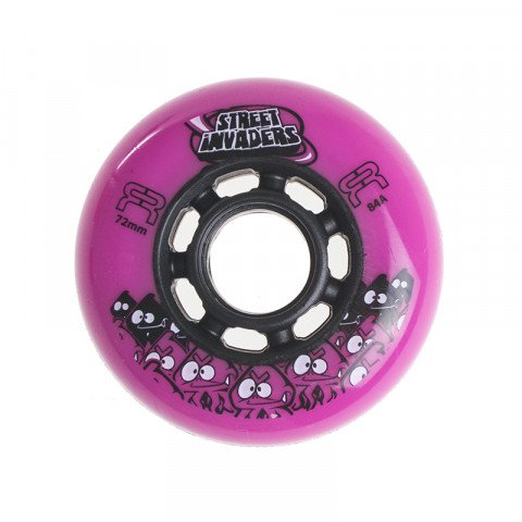 Special Deals - FR Street Invaders 72mm/84a - Różowe Inline Skate Wheels - Photo 1