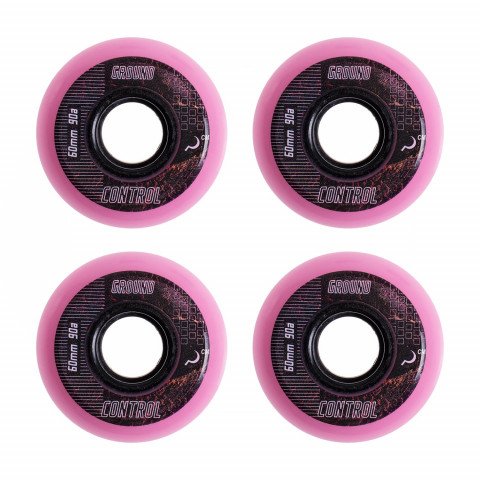 8 Women Pink 60 mm Wheels set pf 