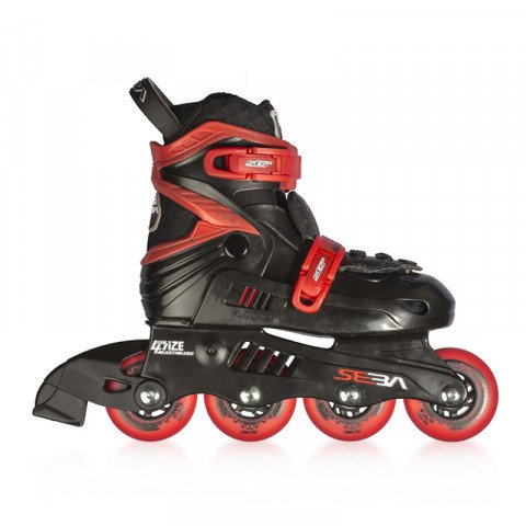 Skates - Seba Junior - Black/Red Inline Skates - Photo 1