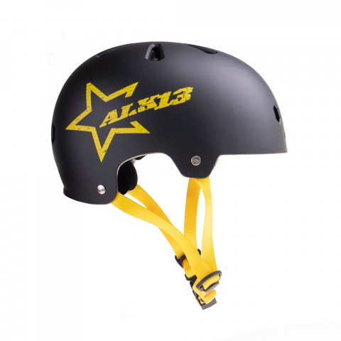 Helmets - Alk13 Krypton Star - Black/Yellow Helmet - Photo 1