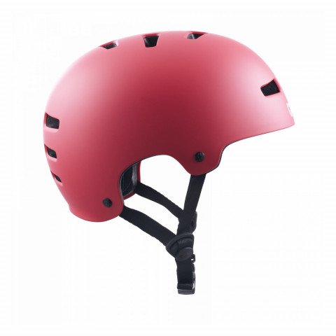 Helmets - TSG Evolution - Satin Gentle Red Helmet - Photo 1