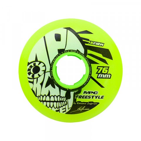 Special Deals - MPC Freestyle 76mm X-Firm - Yellow (1 szt.) Inline Skate Wheels - Photo 1