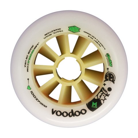 Wheels - MPC Junk VooDoo Single 100m XFIRM (1 pcs.) Inline Skate Wheels - Photo 1