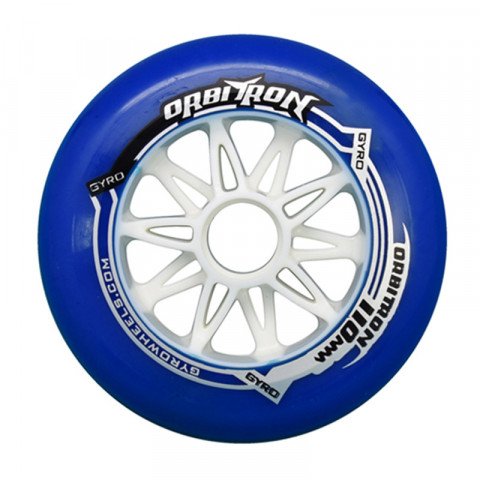 Special Deals - Gyro - Orbitron 110mm/85a - Blue (1 pcs.) Inline Skate Wheels - Photo 1