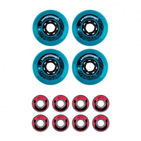 Wheels - Rollerblade Hydrogen Spectre 80mm + Abec 5 (4 pcs.) Inline Skate Wheels - Photo 1