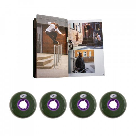 Wheels - Dead X 5th Floor Spokes 58mm/92a + Album Inline Skate Wheels - Photo 1