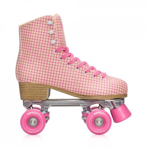Quads - Impala Roller Skates - Pink Tartan Roller Skates - Photo 1