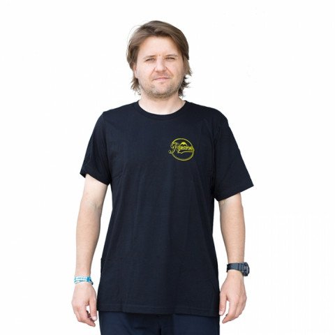 T-shirts - Razors Circle T-shirt - Black/Lime T-shirt - Photo 1