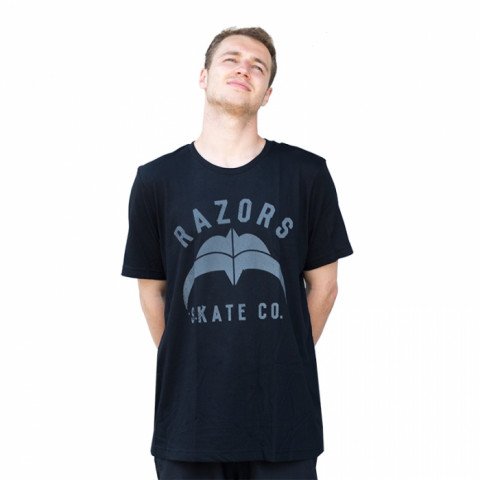 T-shirts - Razors - Skate Co 2 T-Shirt - Black/Grey T-shirt - Photo 1