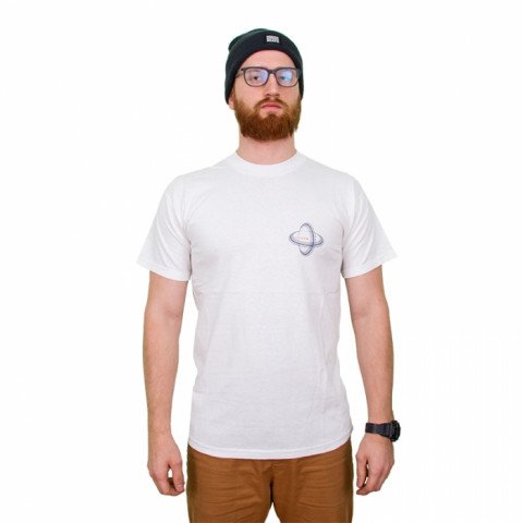 T-shirts - Roces - Globe Tee - White T-shirt - Photo 1